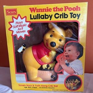 Sears Winnie the Pooh Lullaby Crib Toy